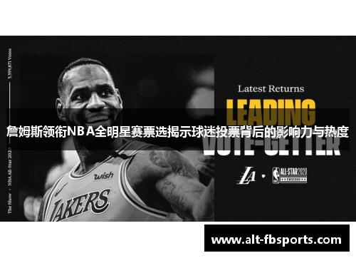 詹姆斯领衔NBA全明星赛票选揭示球迷投票背后的影响力与热度